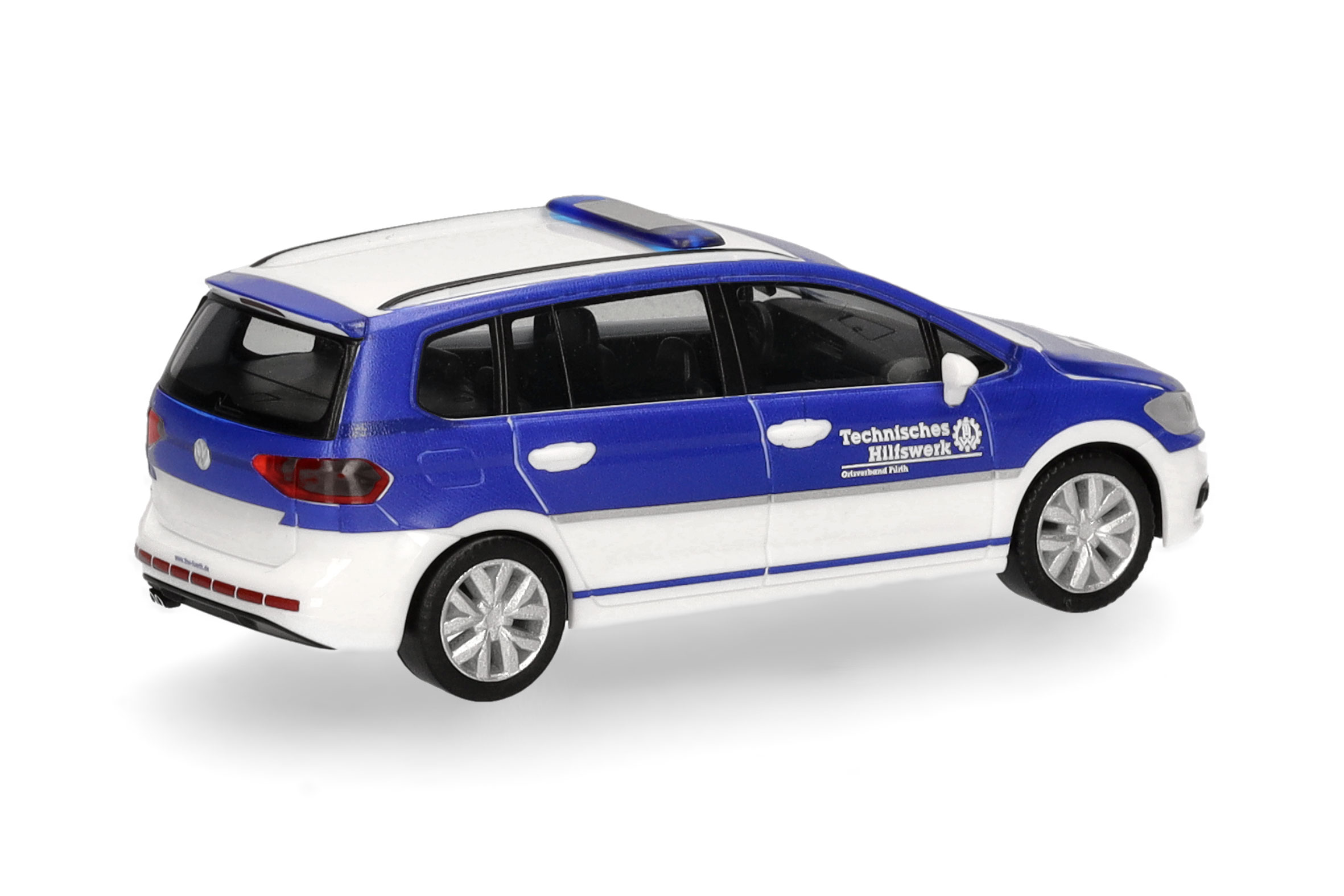 Herpa 098373 | Volkswagen (VW) Touran | THW Fürth | 1:87